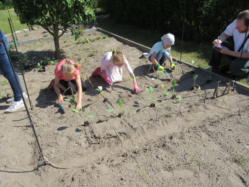 Gartenkinder im Einsatz