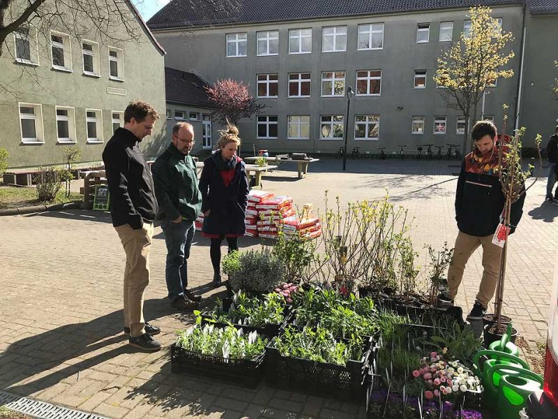 Schulgarten an Jenaplanschule übergeben